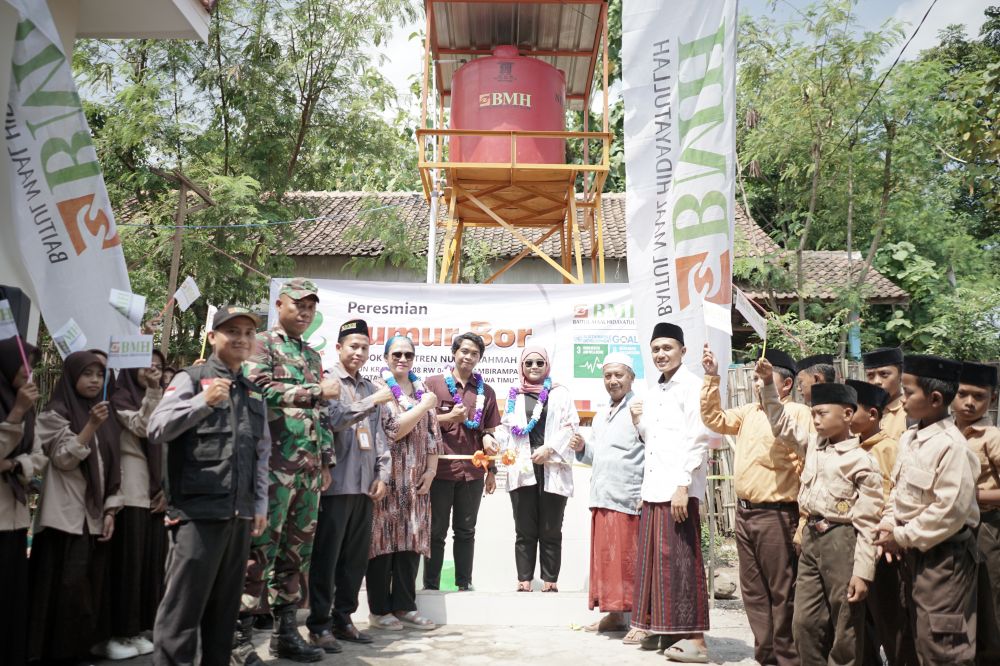 Laznas BMH realisasikan dana donatur untuk bangun sumur bor
