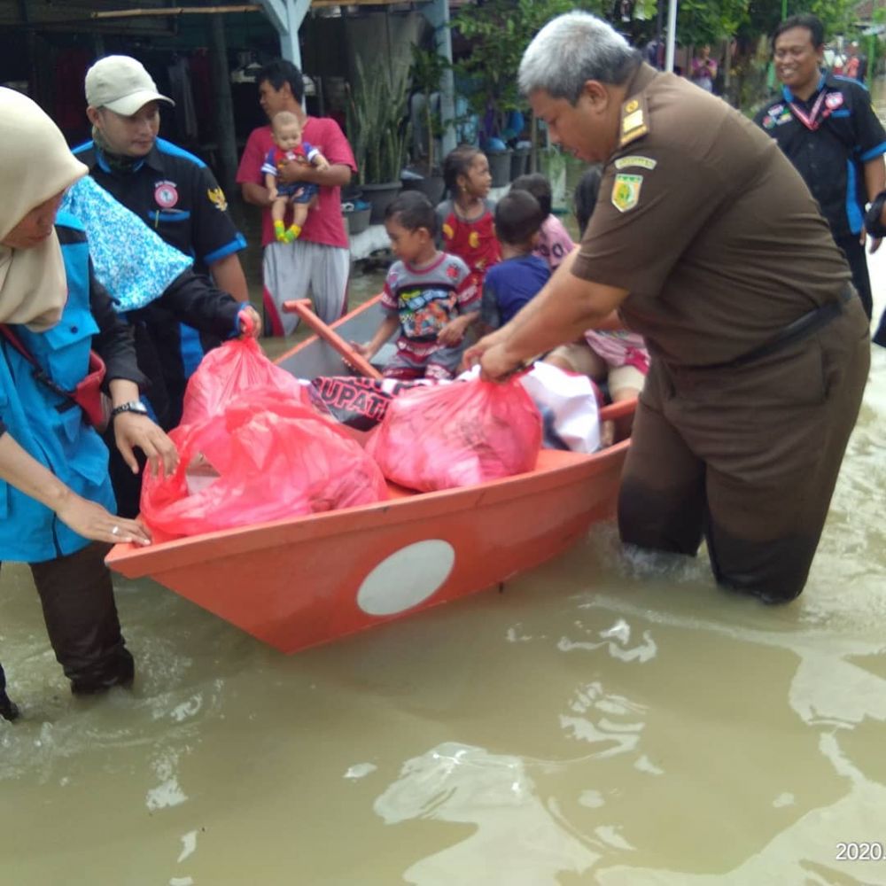 GMDM Gresik salurkan bantuan ke korban terdampak banjir