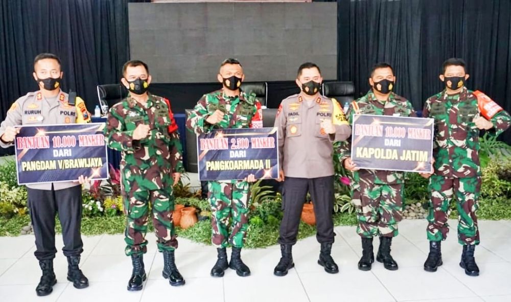 Kapolda Jatim, Kapolres Tuban, Pangdam V Brawijaya, Pangkoarmada ll