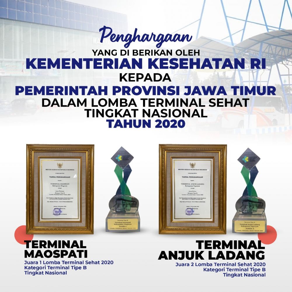 Piala lomba terminal sehat nasional 2020