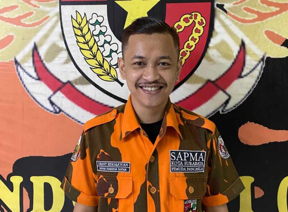 Dhany Hermawan Senior SAPMA PP Surabaya