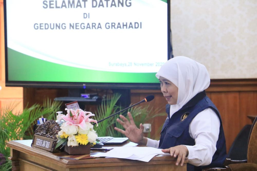 Gubernur Jatim Khofifah Indar Parawansa