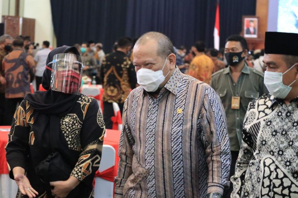 LaNyalla Mattalitti doakan Gubernur Anies Baswedan