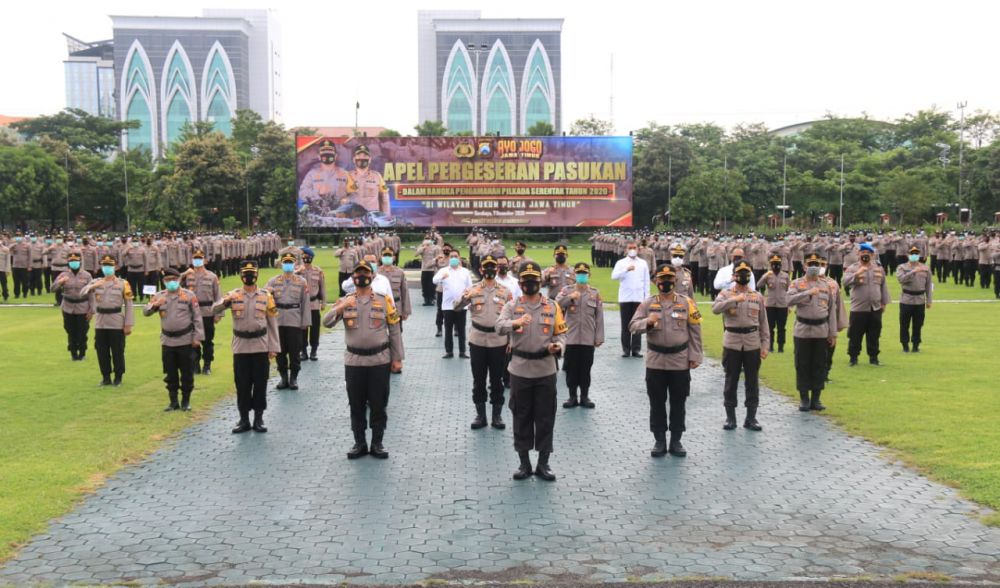 Kapolda pimpin persiapan pasukan untuk pengamanan Pilkada 2020