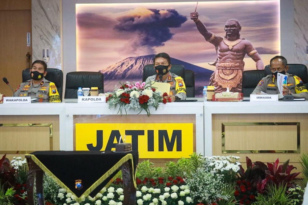 Kapolda Jatim gelar penyerahan DIPA 2021