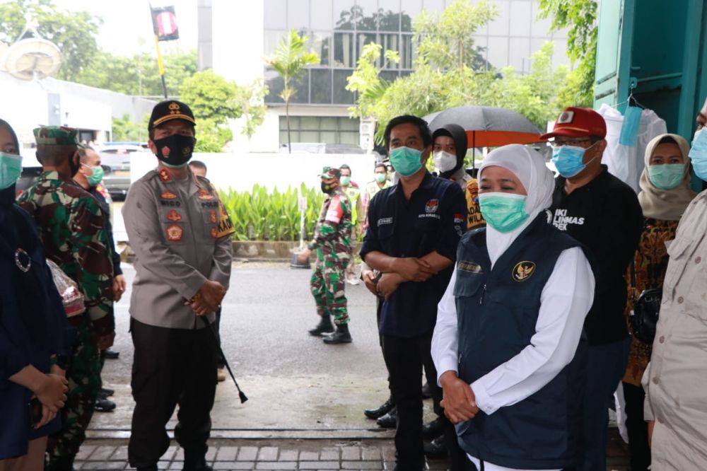 Kapolda Jatim, Gubernur Jatim, Pangdam V Brawijaya dan Forkopimda