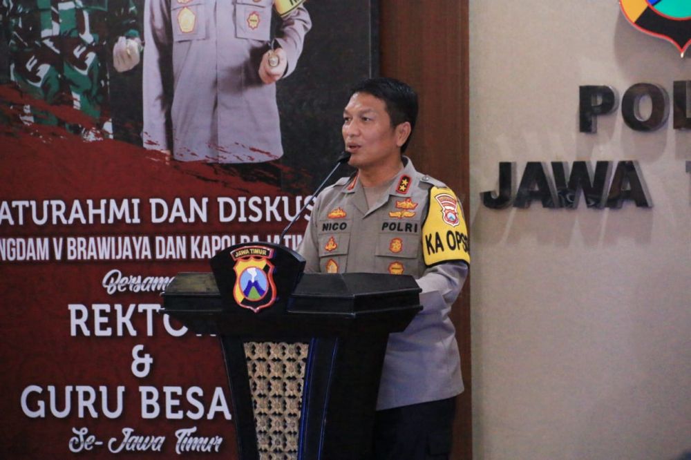 Kapolda Jatim Irjen pol Nico Afinta