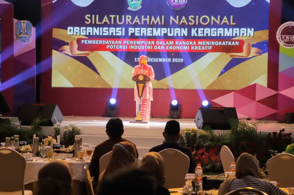Gubernur Jatim Khofifah Indar Parawansa