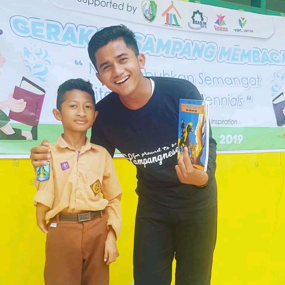 Abu Rizal pendiri Rumah desa segudang prestasi