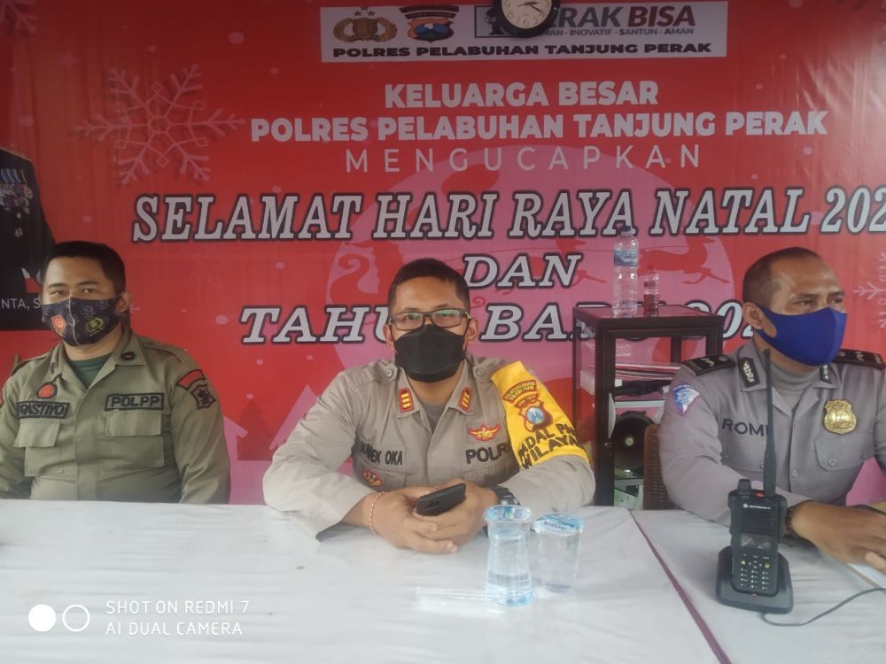 Kapolsek Pabean Cantikan AKP Kadek Oka Suparta SH. S.I.K