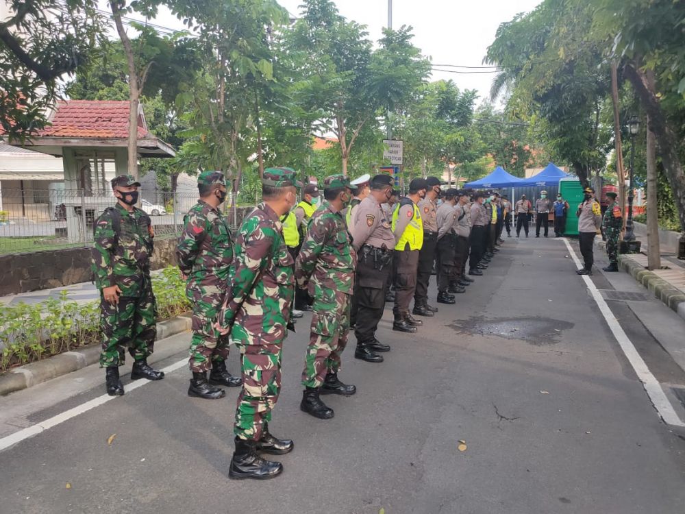 Koramil 0832/03 gelar pasukan persiapan tahun baru
