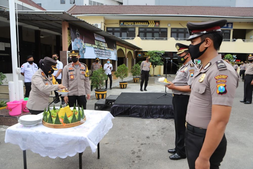 Polres Pelabuhan Tanjung Perak, Tasyakuran Kenaikan Pangkat Reguler