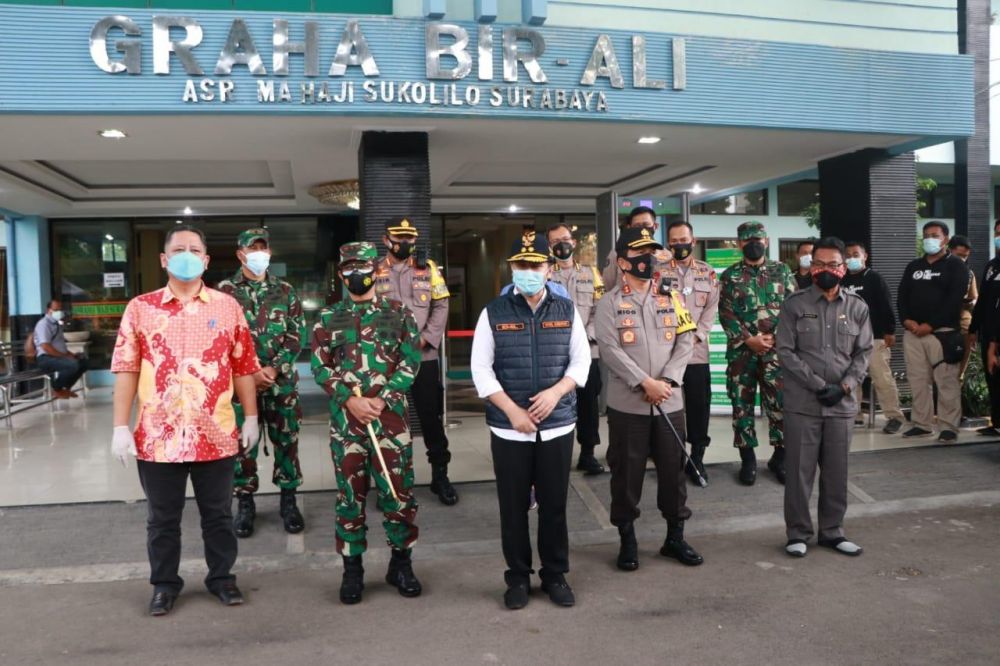 Forkopimda cek pasien covid