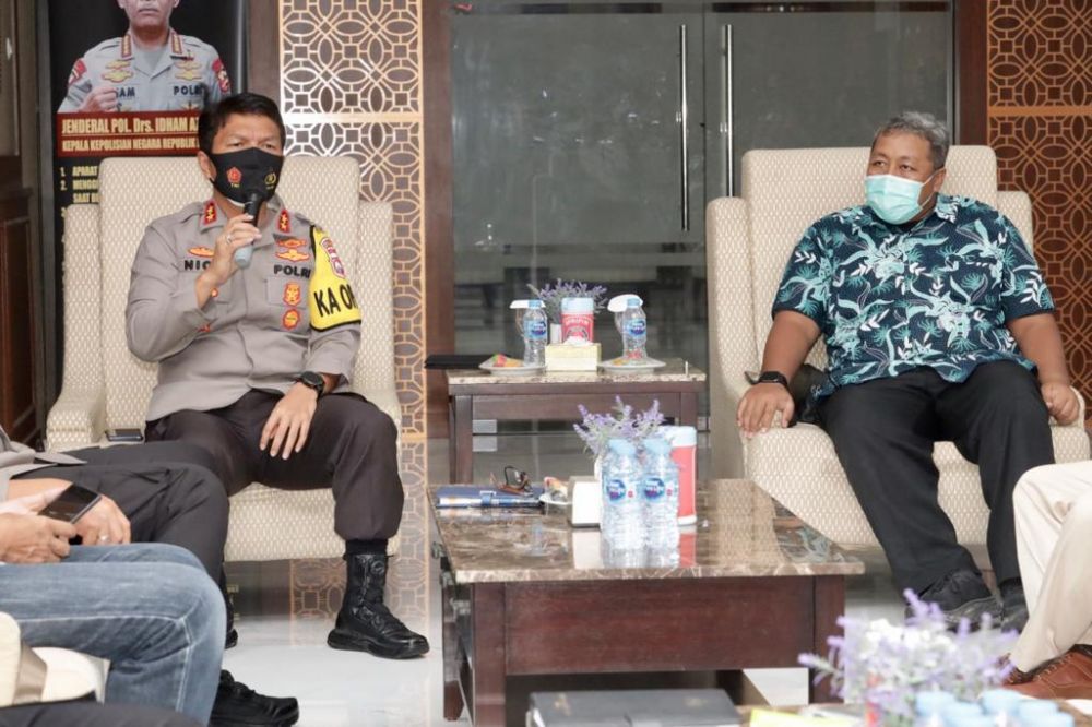 Kapolda Jatim Sinergi dan Komunikasi Dengan Media Sangat Penting