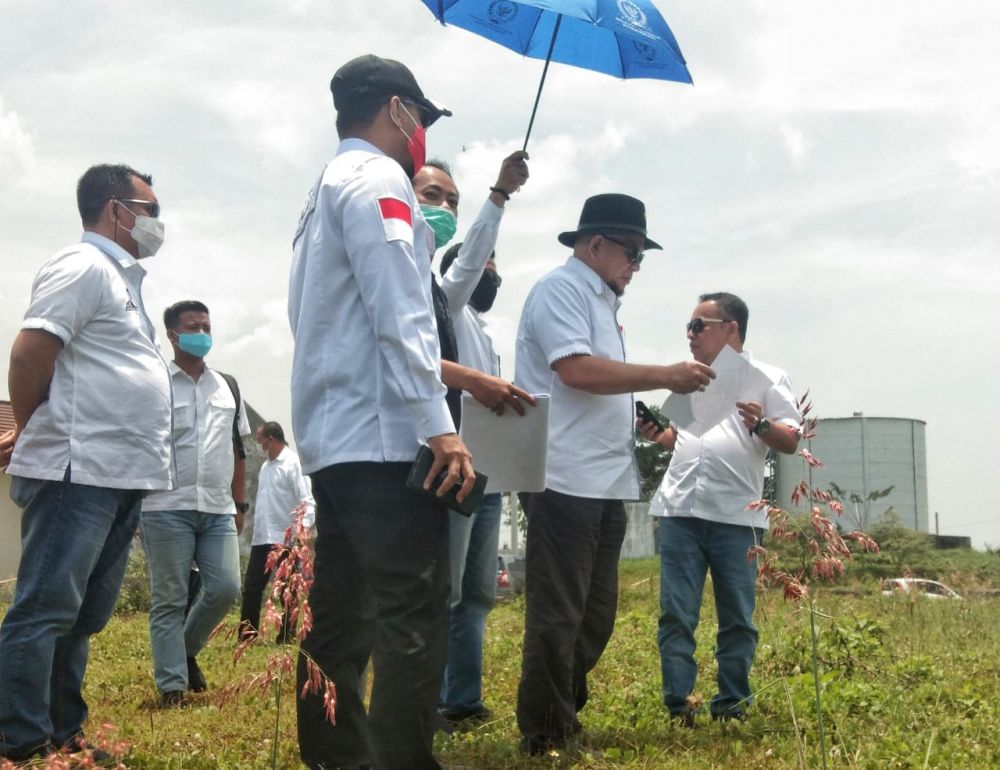 LaNyalla sidak lokasi pompa untuk memastikan kondisi masih layak