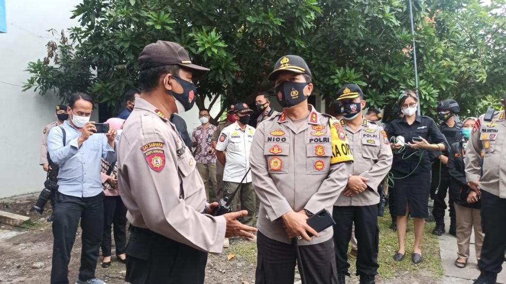 Kapolda Jatim Irjen Pol Nico Afinta lakukan tinjauan ke Dinkes Jatim