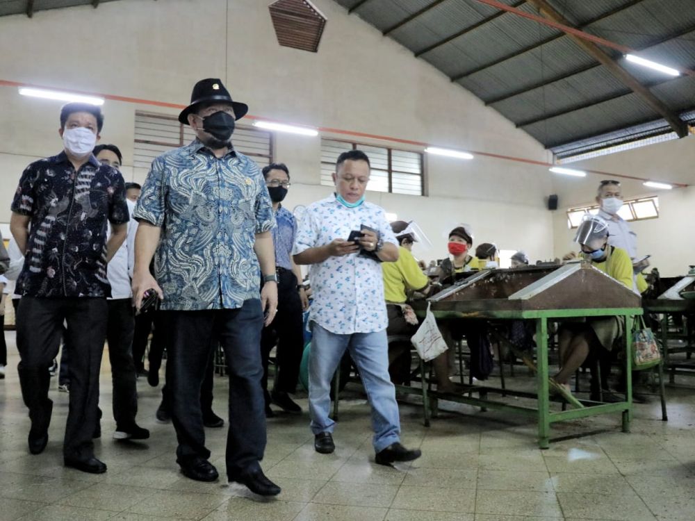 LaNyalla apresiasi pengusaha oleh-oleh khas Bandung