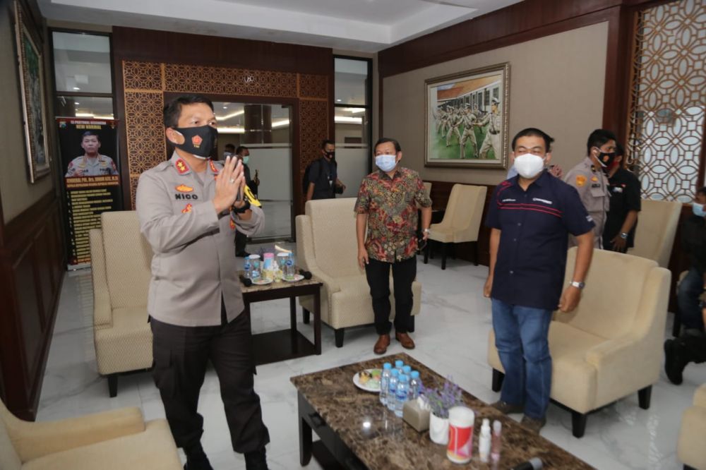 Jalin Sinergitas, Kapolda Jatim Bertemu Pimpinan Redaksi Media Online