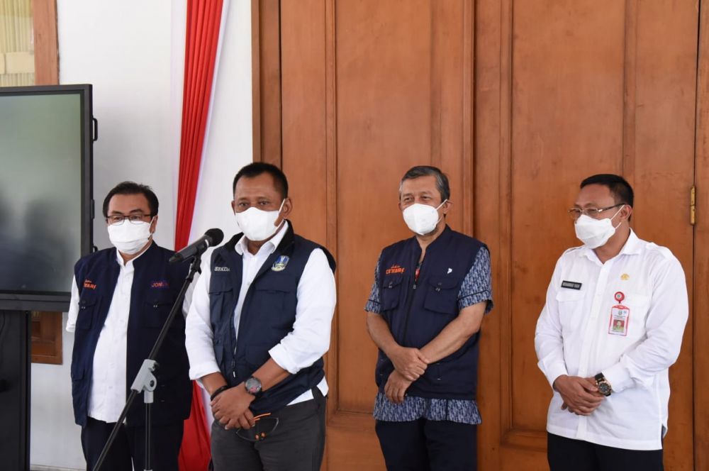 Sekdaprov Jatim berikan pengarahan soal Vaksin penanganan covid