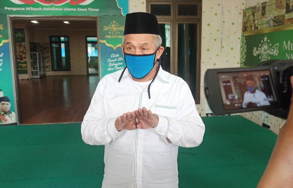 Ketua NU Jatim KH. Marzuqi Mustamar mendoakan semoga Kapolri yang baru bisa amanah