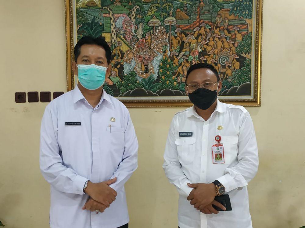 Kunjungan Kaperwil BKKBN ke Dinas PMD Jatim