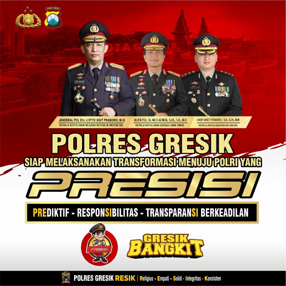 Polres Gresik siap jalankan program Kapolri