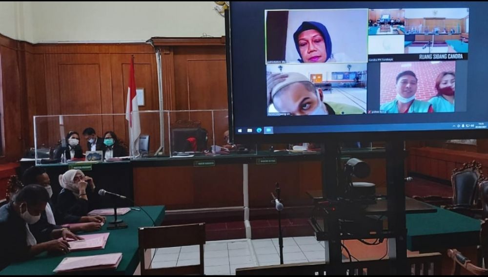 Cicik Permatadias di vonis 2 tahun oleh Pengadilan Negeri Surabaya