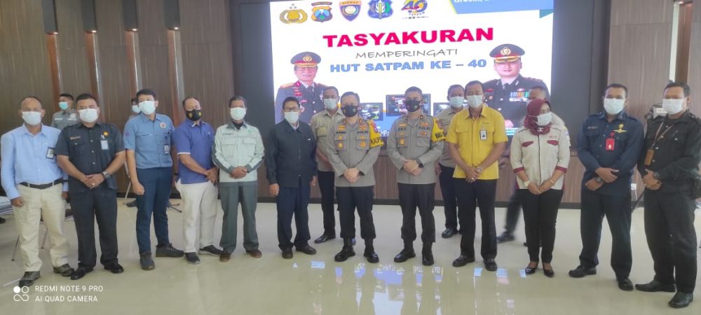 Kapolres Gresik tasyakuran di HUT satpam ke 40
