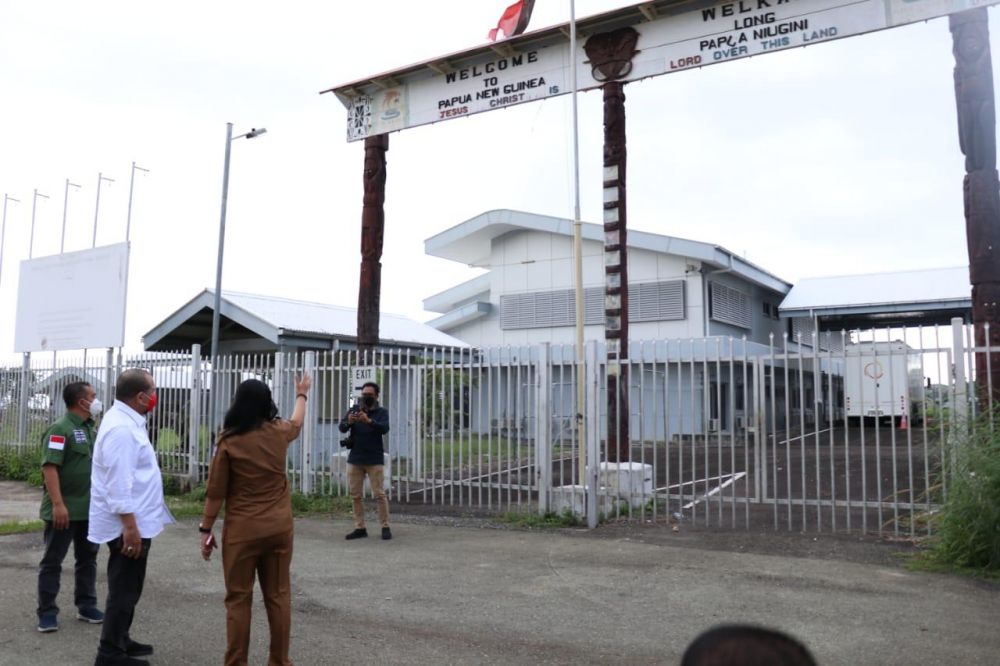 Ketua DPD RI LaNyalla kunjungi perbatasan RI-PNG