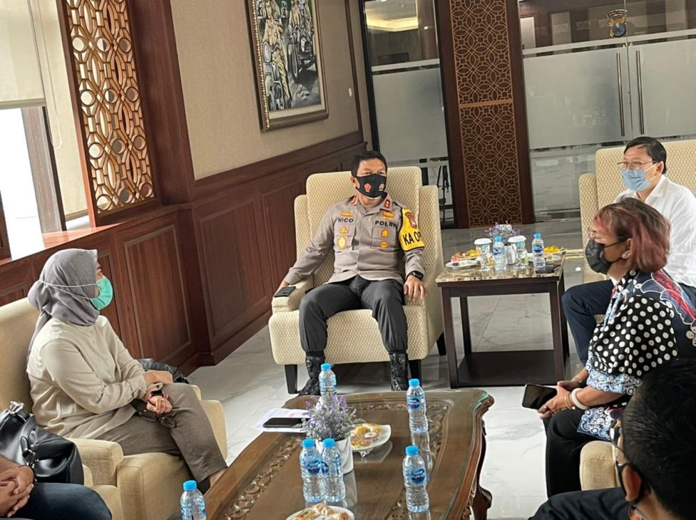 Kapolda Jatim terima audiensi provider