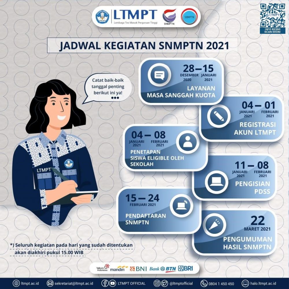 Gubernur Jatim Khofifah Indar Parawansa ingatkan SNMPTN tinggal 3 hari lagi
