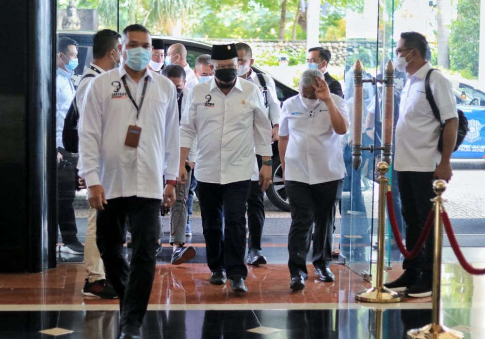 Ketua DPD RI LaNyalla berharap dengan kepengurusan baru ombudsman bisa lebih baik