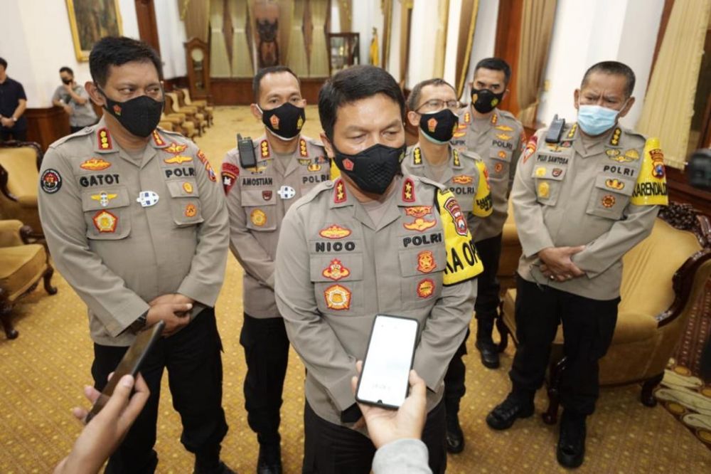 Kapolda Jatim Irjen Pol Dr Nico Afinta