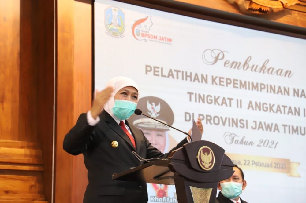 Gubernur Jatim Khofifah Indar Parawansa