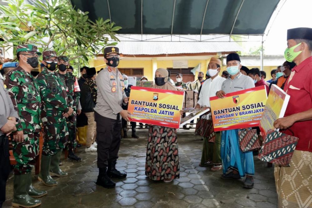 Forkopimda Jatim berikan bantuan pada korban pesantren Annidhomiya