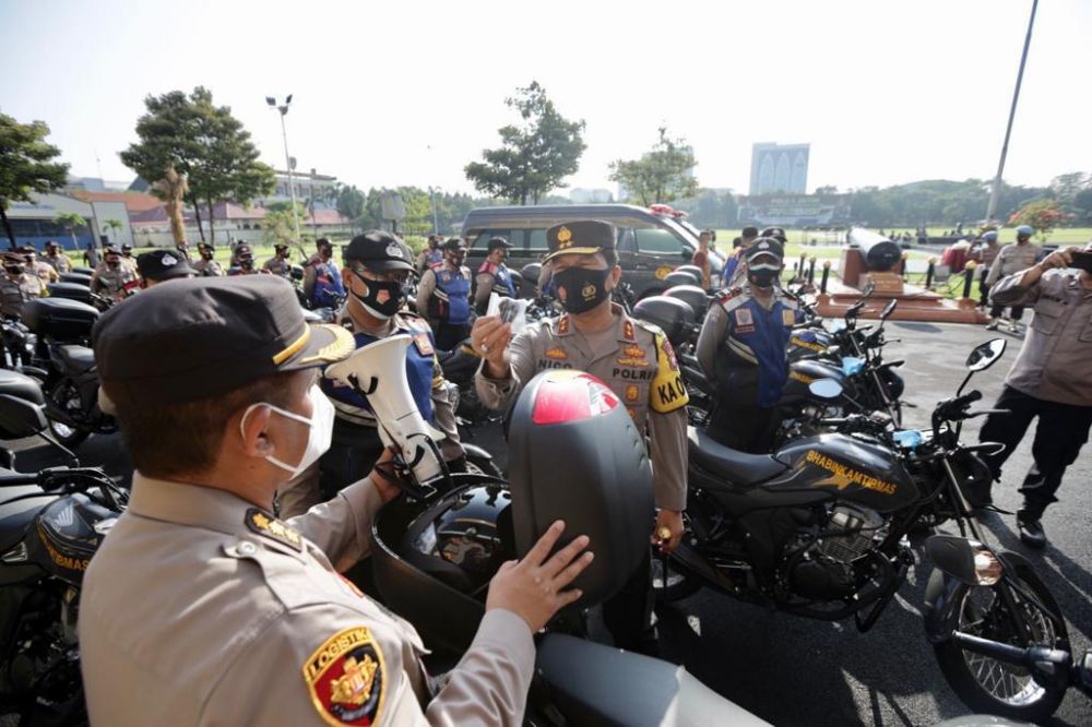 Kapolda Jatim Bagi 250 Motor dan 2 Unit Mobil, Kinerja Bhabinkamtibmas