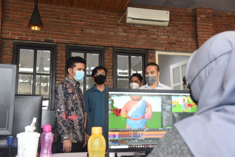 Wagub Emil Dardak Tinjau Malang episentrum talenta digital dan kreatif