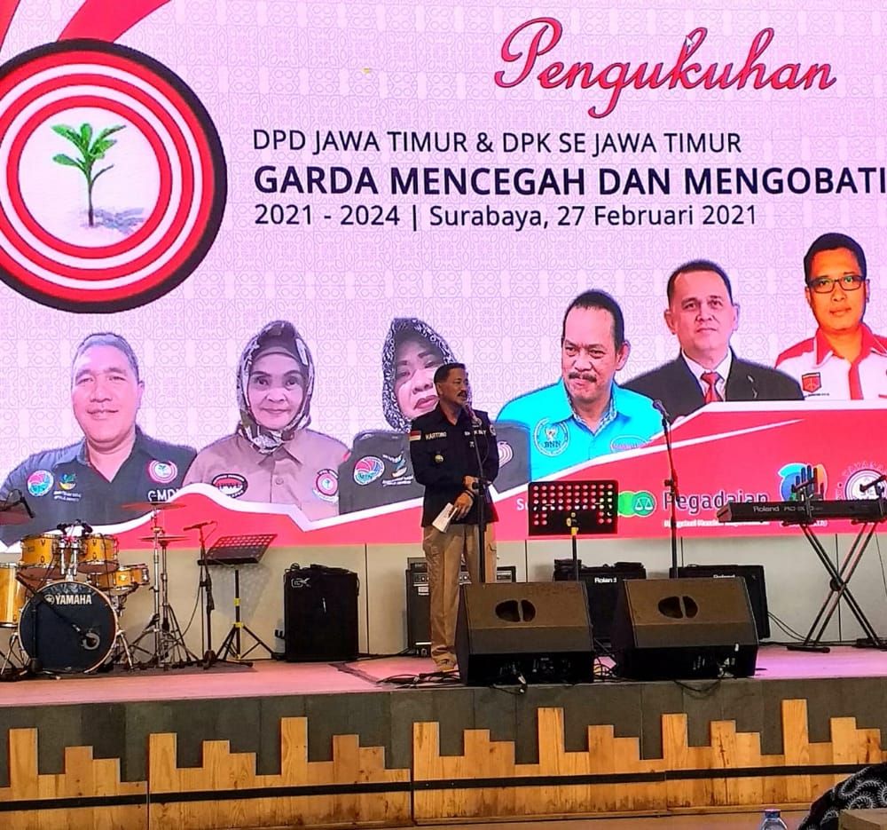 Pengukuhan Pengurus DPD/DPK Provinsi Jatim di Pakuwon City Mall