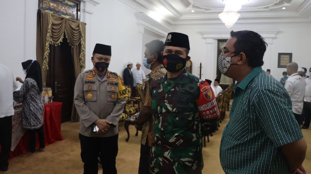 Kapolres Gresik hadir dalam acara DPW Petanesia Jatim secara virtual