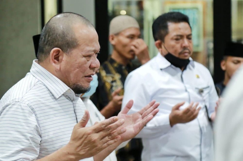 Ketua DPD RI AA LaNyalla Mahmud Mattalitti berdukacita atas berpulangnya Artidjo Alkostar
