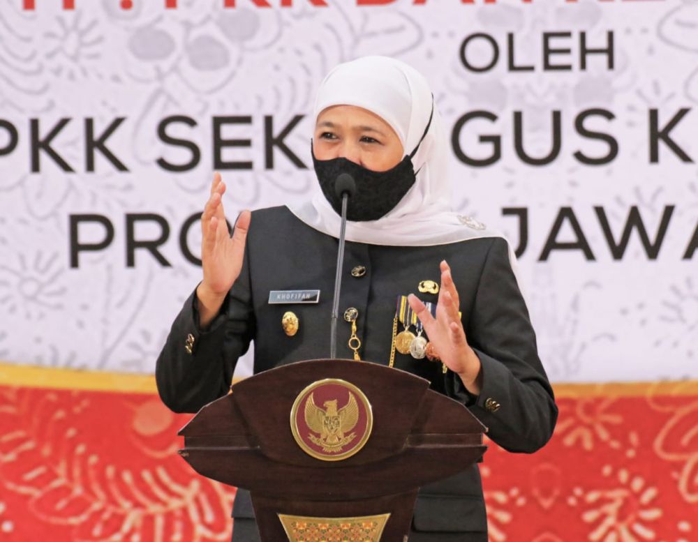 Gubernur Jatim Khofifah Indar Parawansa