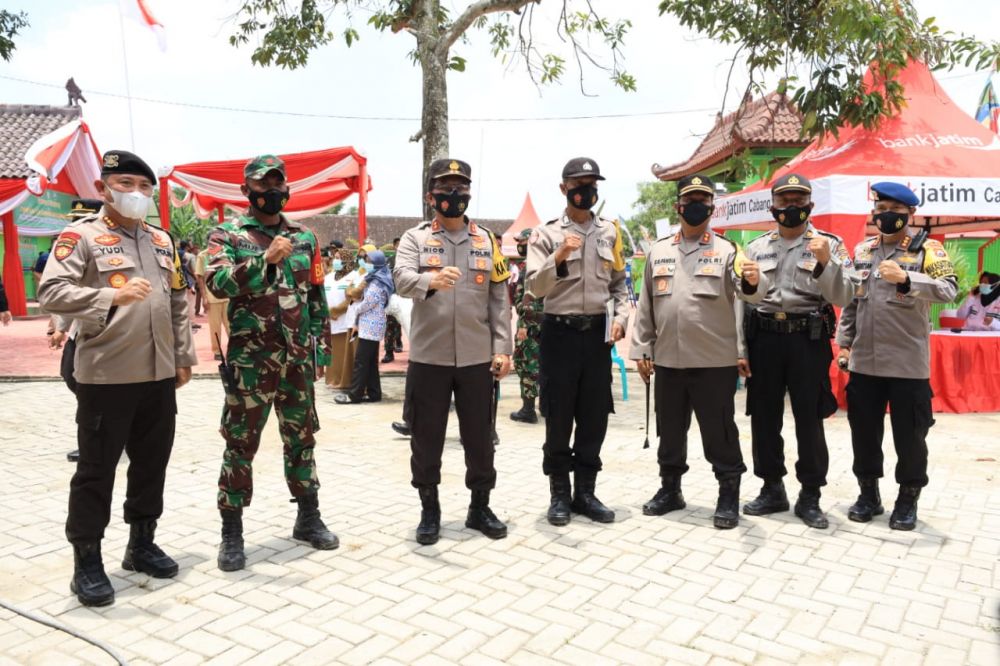 Forkopimda Jatim buka TMMD di Bojonegoro