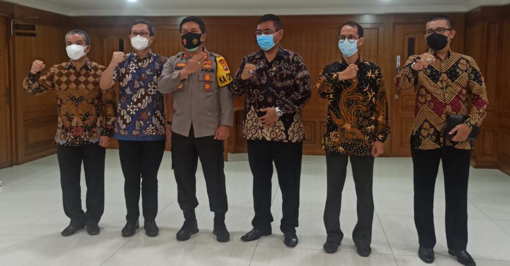 Kapolda Jatim Irjen Pol Dr Nico Afinta terima audiensi DPD REI