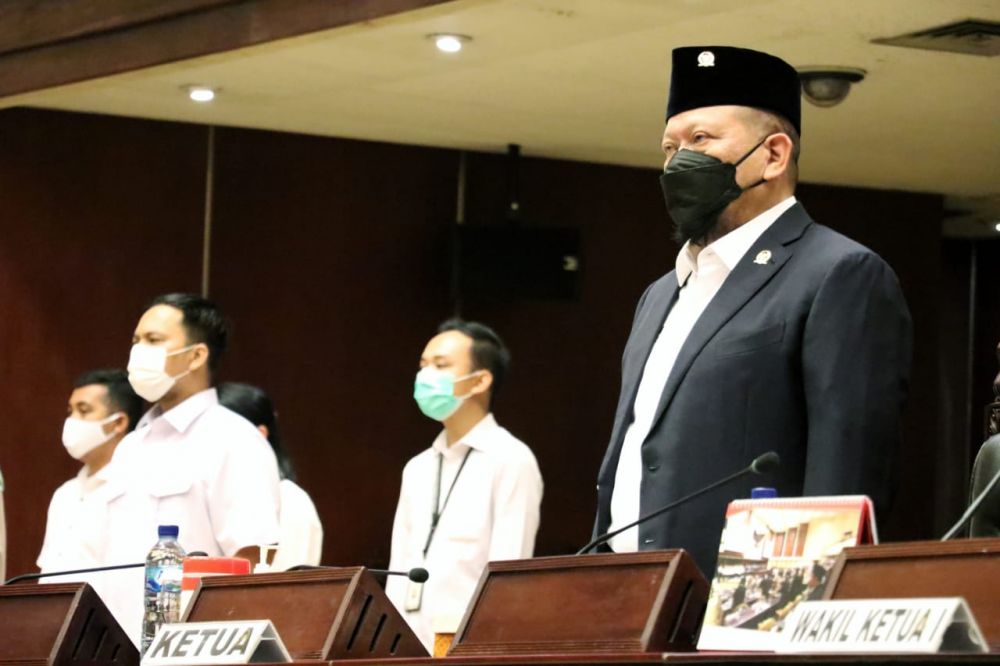 Ketua DPD RI LaNyalla Mahmud Mattalitti berharap perpendek birokrasi bukan hanya ganti nama