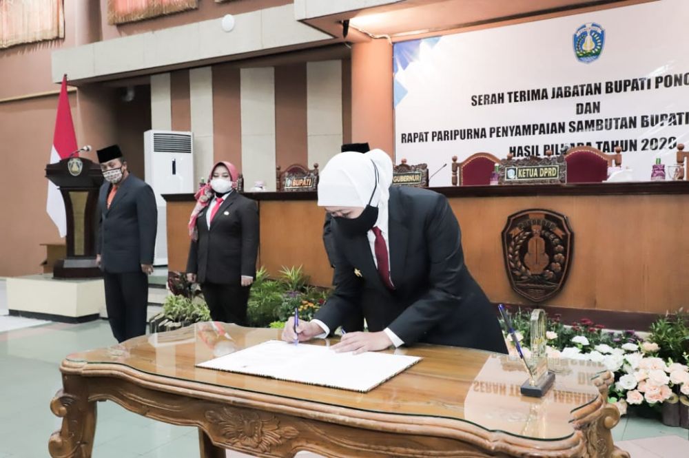 Gubernur Minta Bupati Trenggalek dan Ponorogo Siapkan Detail Peta