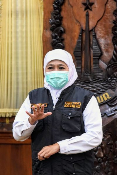 Gubernur Jatim Khofifah Indar Parawansa