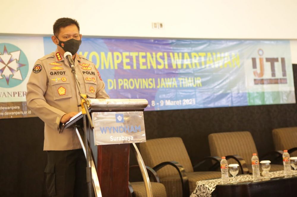 Kabid Humas Polda Jatim Kombes Pol Gatot Repli Handoko