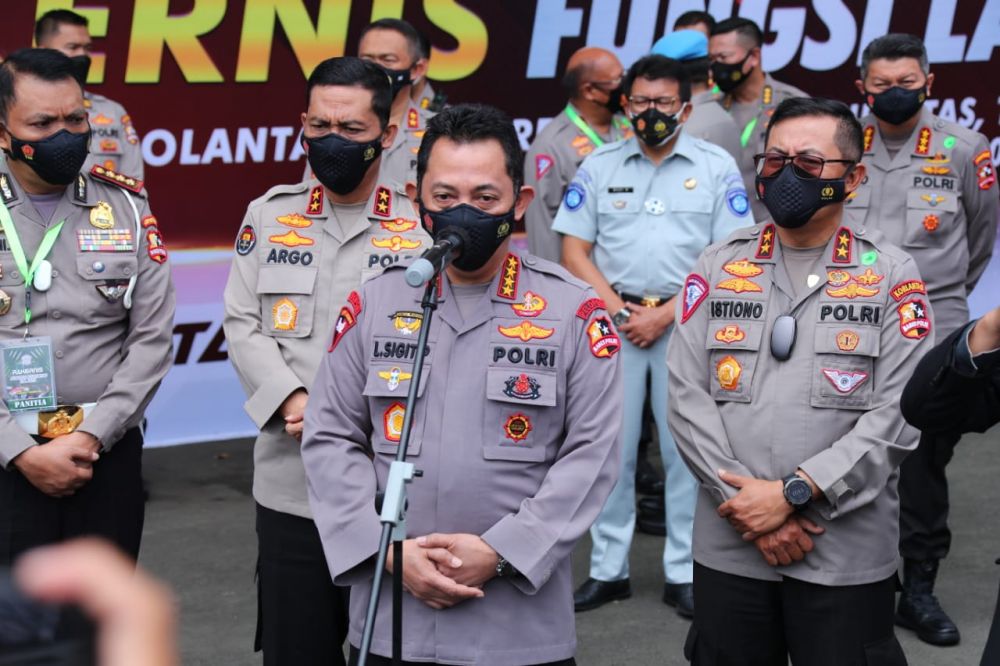 Kapolri Jenderal Listyo Sigit Prabowo minta Korlantas terus berinovasi