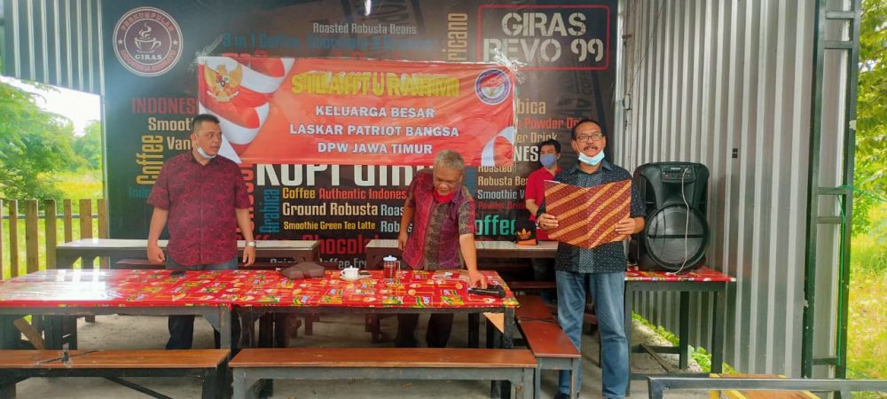Rapat organisasi Laskar Patriot Bangsa di hadiri Profesor dan kalangan Intelektual