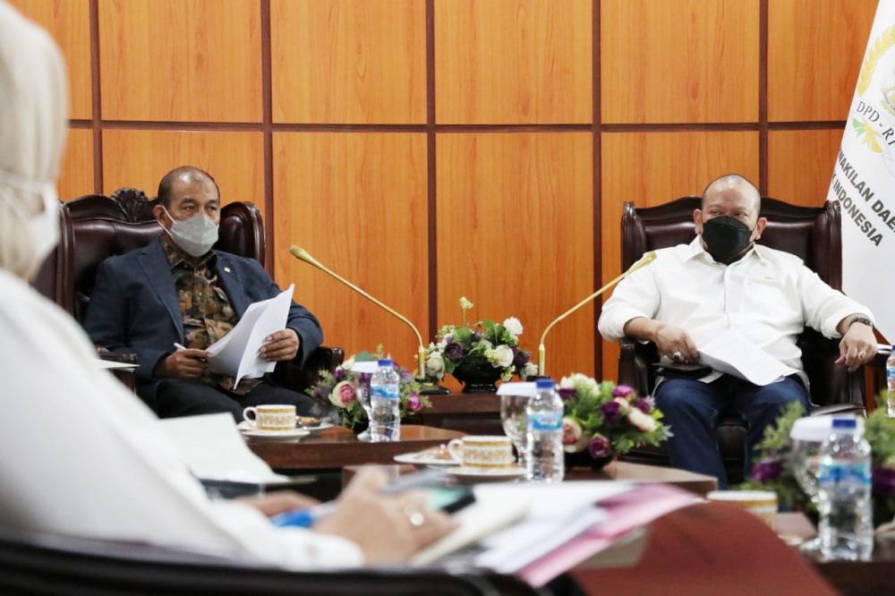 Ketua DPD RI LaNyalla Mahmud Mattalitti selalu ingatkan ASN untuk disiplin dalam bekerja